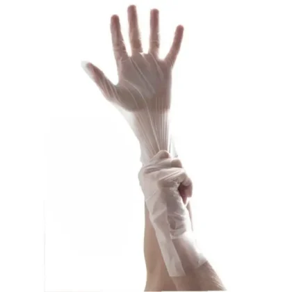 TPE GLOVES CLEAR 200 P/PACK - LARGE