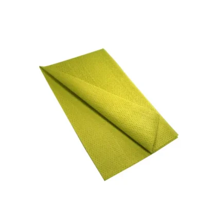 SPUNLACE CLOTH - YELLOW X 50 PER PACK