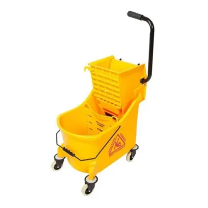 33L MAXI SINGLE BUCKET SYSTEM & WRINGER - YELLOW