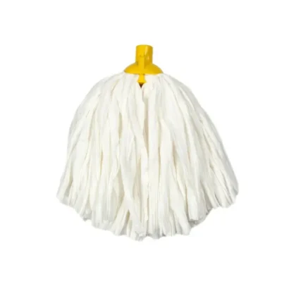 HYGIENE (SPUNLACE) ROUND MOP COMPLETE (YELLOW)