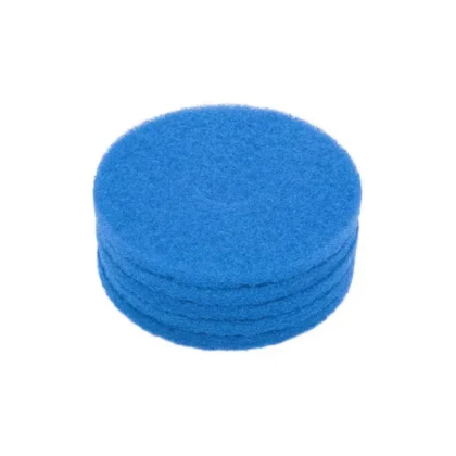 BLUE SCRUBBING PADS / 400MM X 5 PADS  P/