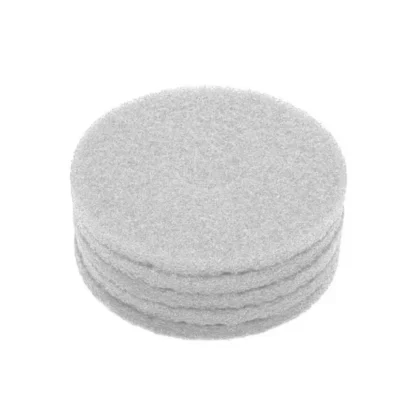 WHITE POLISHING PADS / 450MM X 5 PADS  P/PACK