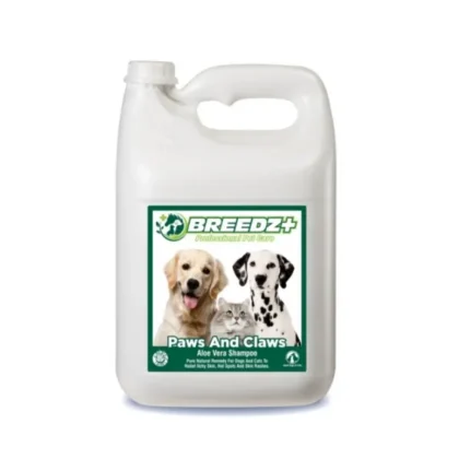 Breedz Paws & Claws Aloe Vera Shampoo 5L