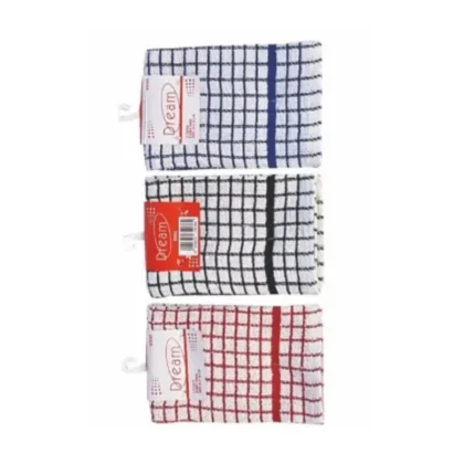 DISH SWAB DOBBY 35CM X 35CM 2 PACK