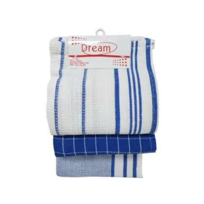 KITCHEN TOWEL SET 45CM X 70CM 3 PACK