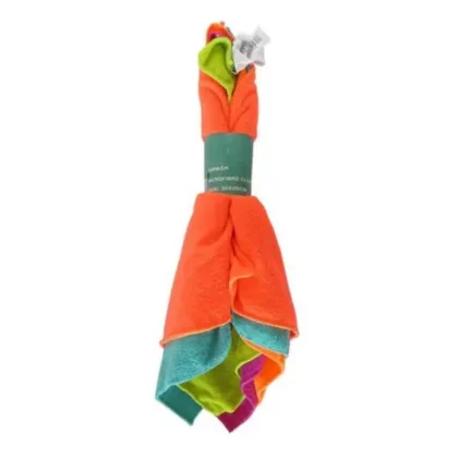 MICROFIBRE CLEANING CLOTH 5 PACK 38CM X 38CM