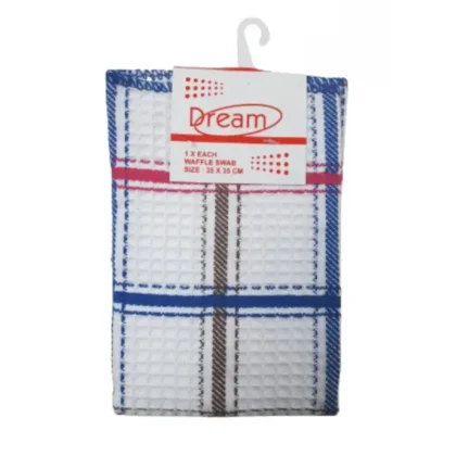 DISH SWAB WAFFLE 35CM X 35CM EACH