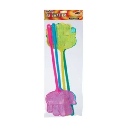 FLY-SWATTERS PLASTIC SET OF 4 EACH