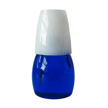 '@DELIGHTS TALL LAMP BLUE - WHITE SHADE