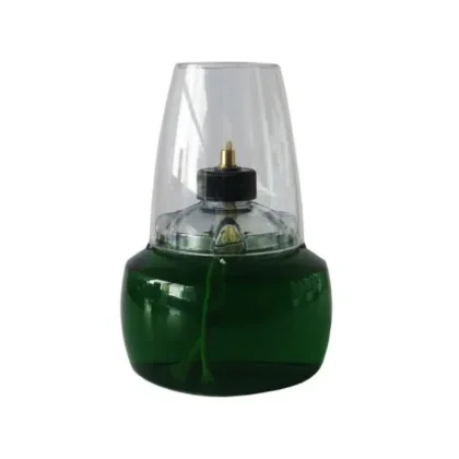 '@DELIGHTS SHORT LAMP GREEN - CLEAR SHADE