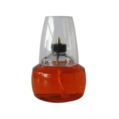 '@DELIGHTS SHORT LAMP ORANGE - CLEAR SHADE