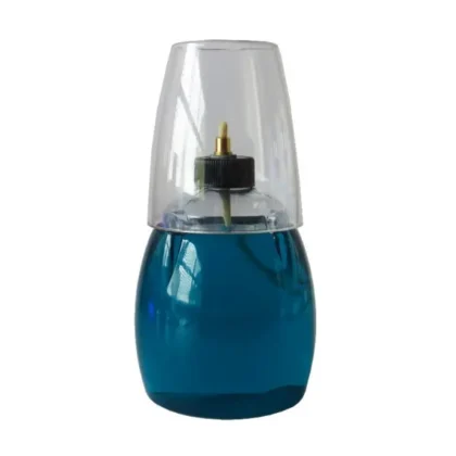 '@DELIGHTS TALL LAMP TURQUOISE - CLEAR SHADE