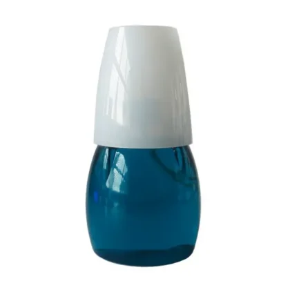 '@DELIGHTS TALL LAMP TURQUOISE - WHITE SHADE