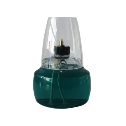 '@DELIGHTS SHORT LAMP TURQUOISE - CLEAR SHADE