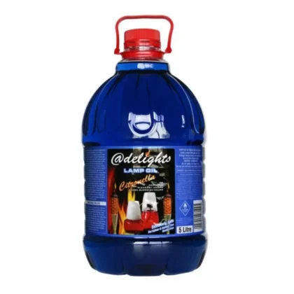 '@DELIGHTS LAMP OIL BLUE CITRONELLA 5L