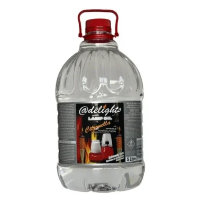'@DELIGHTS LAMP OIL CLEAR CITRONELLA 5L