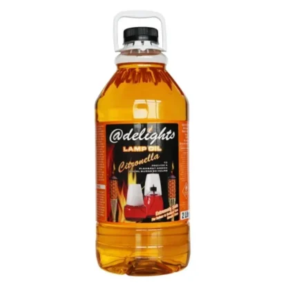 '@DELIGHTS LAMP OIL YELLOW CITRONELLA 2L