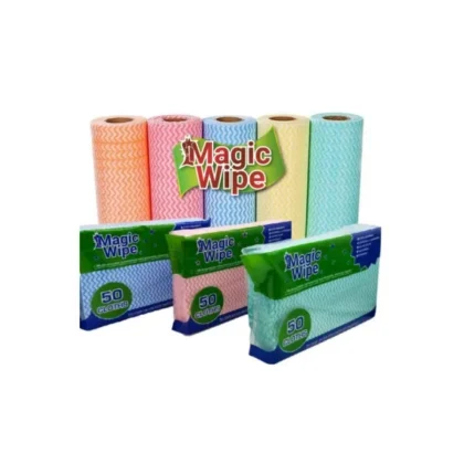 MULTI WIPE BLUE 34CM X 50CM - 50 WIPES P/PACK