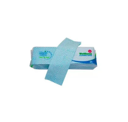 MAGIC WIPE WORKHORSE CLOTH 120GSM - BLU X25 P/PACK