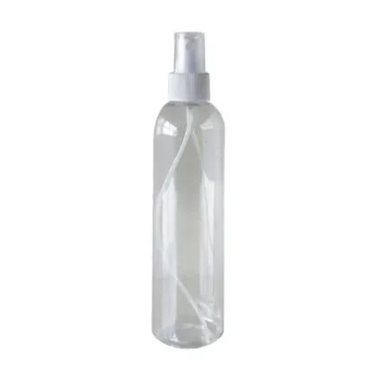 250ML PET CLEAR BOTTLE AND ATOMIZER