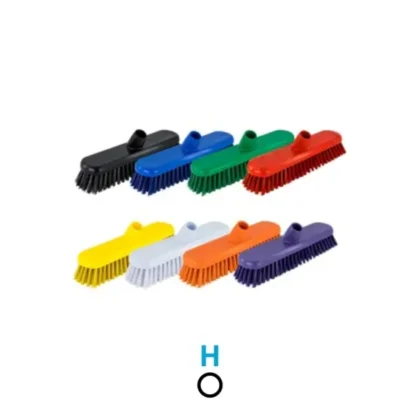 300MM HYGIENE DECK SCRUB HEAD ONLY - HARD - WHITE
