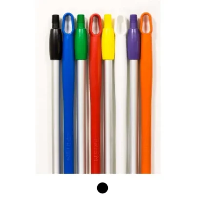 ALUMINIUM HANDLE MOULDED TOP AND BOTTOM - RED