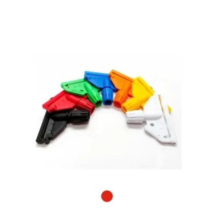 HYGIENE FAN MOP CLIP ONLY - RED