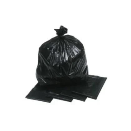 BLACK REFUSE BAGS LIGHT DUTY X 100 BAGS PER PACK