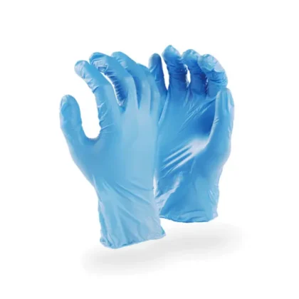 EXAMINATION GLOVES BLUE POWDER FREE - MEDIUM P/PAI