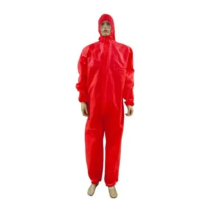 Disposable Smocks X/length Red X 100 Per Pack