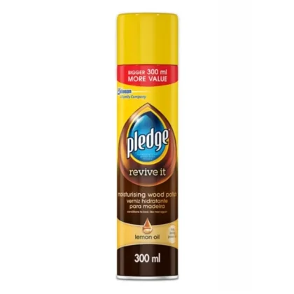 PLEDGE WOOD POLISH 300ML LEMON-OIL