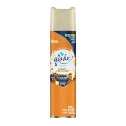 GLADE AEROSOL ELEGANT AMBER & OUD 300ML