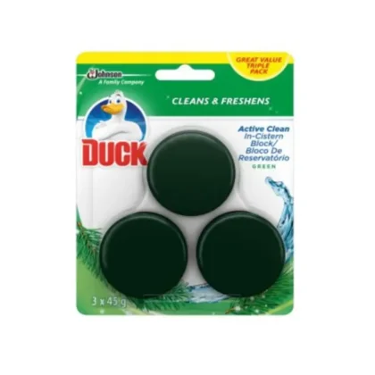 DUCK TOILET BLOCKS 3 PACK - GREEN
