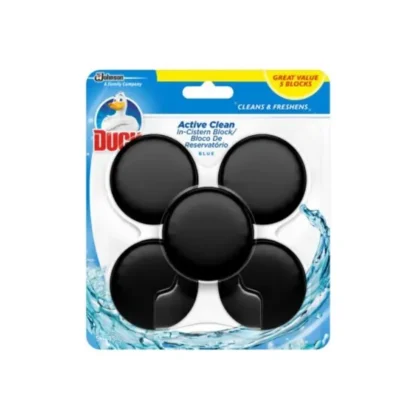 DUCK TOILET BLOCKS 5 PACK - BLUE