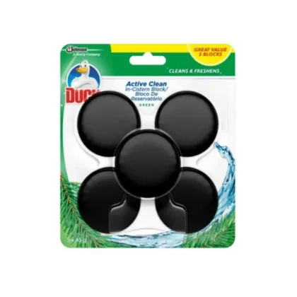 DUCK TOILET BLOCKS 5 PACK - GREEN