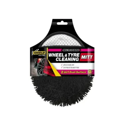 MICROFIBRE WHEEL & TYRE CLEANING MITT 0.
