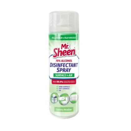 MR SHEEN DISINFECTANT SPRAY - COUNTRY MEADOW 500ML