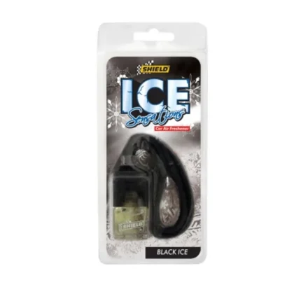 SHIELD ICE SENSATIONS CAR FRESHENER - BLACK ICE