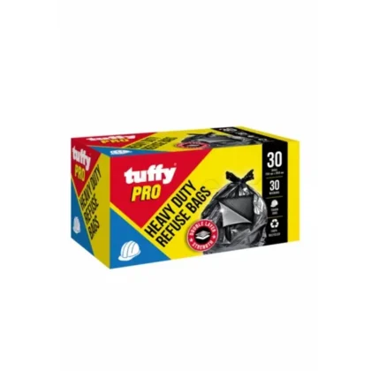 TUFFY HEAVY DUTY REFUSE BAGS - 750X950MM - 30 BAGS P/PACK