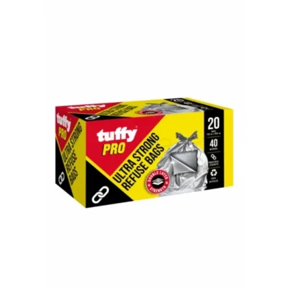 ULTRA STRONG REFUSE BAGS - 750 X 950MM - 20 BAGS P/PACK