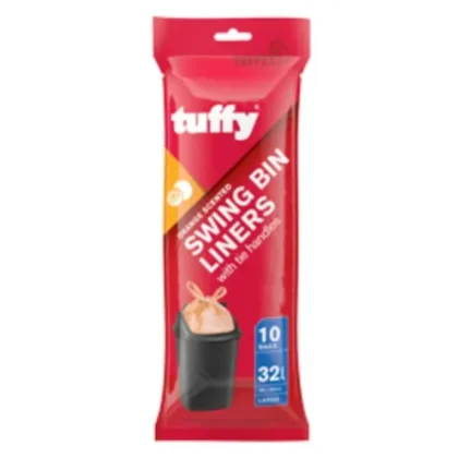 VANILLA SWING BIN LINERS - 590 X 600MM - 10'S P/PACK
