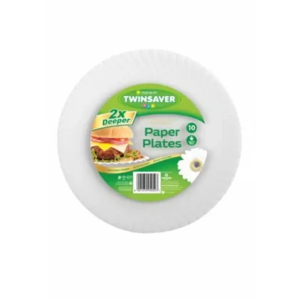 TWINSAVER PAPER PLATES 20 X 50 5039 P/BOX