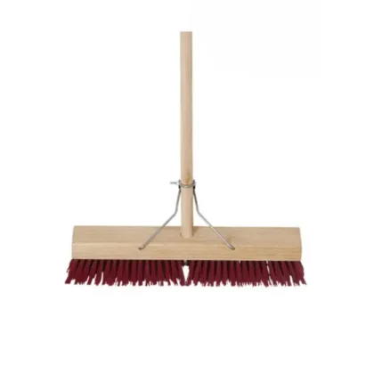 450MM STIFF BROWN PVC PLATFORM BROOM