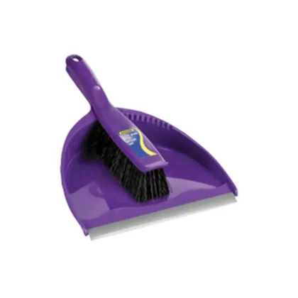 DUSTPAN AND BRUSH SET - ASSORTED