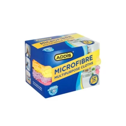 MICROFIBRE MULTIPURPOSE CLOTHS 12 PACK
