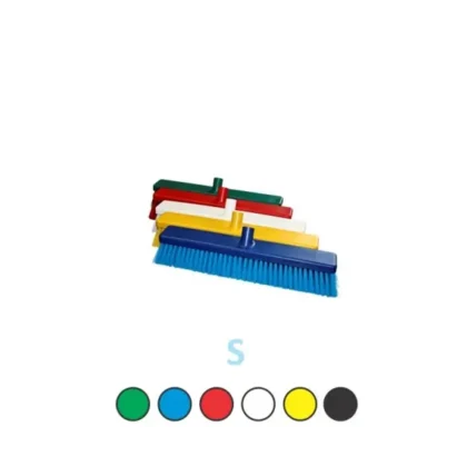 300MM V-LINE HYGIENE BROOM HEAD - SOFT - RED