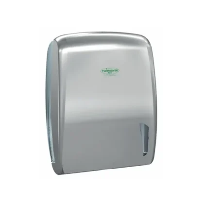 FOLDED HAND TOWEL DISPENSER SILVER FINESSE NP0433 EACH