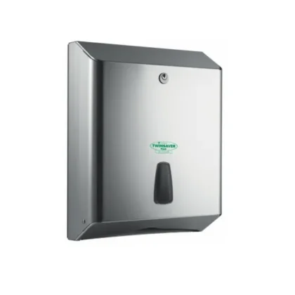 FOLDED HAND TOWEL DISPENSER PLATINUM NP0435 EACH