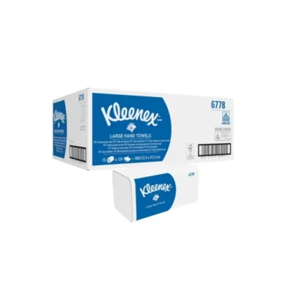 KLEENEX FOLDED HAND TOWEL TWO PLY KC6778 P/BO