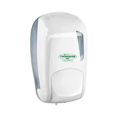 TWINSAVER MANUAL SOAP DISPENSER WHITE 1000ML 0758  EACH